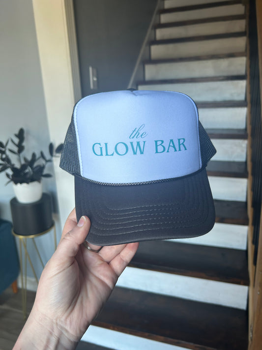 The Glow Bar trucker hat- Charcoal (SOLD OUT)
